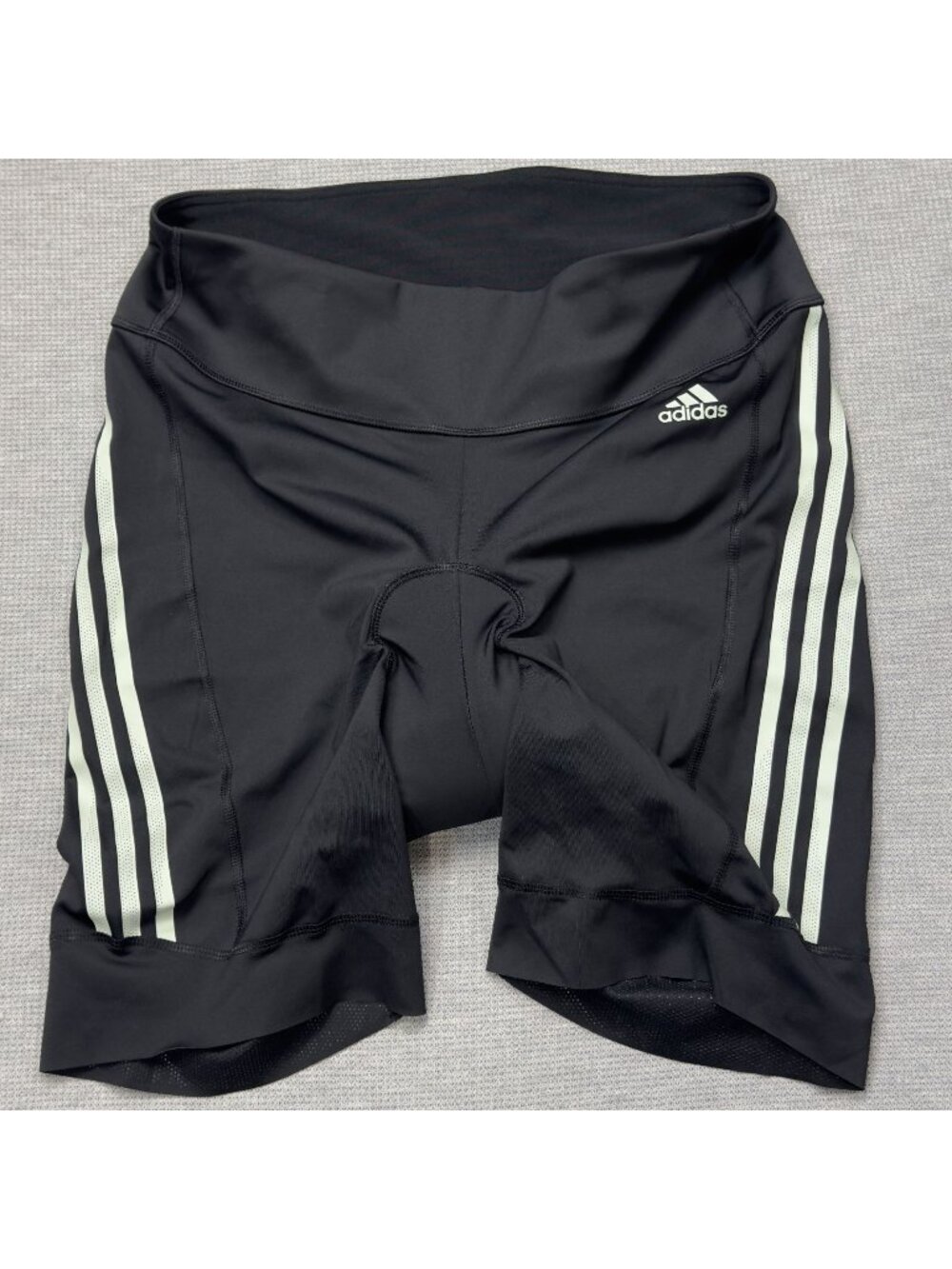 Adidas Black Cycling Shorts Womens Size 2X Tights Padded Seat Compression NEW
